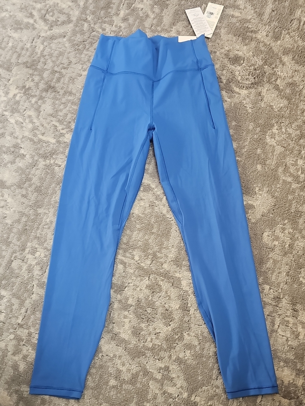 Calia Inspire Leggings 7/8 Length Size LARGE Cosmic Blue